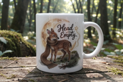 Anxious Fawn Forest Sublimation Product Image 7