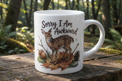 Anxious Fawn Forest Sublimation Product Image 13
