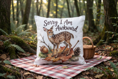 Anxious Fawn Forest Sublimation Product Image 15