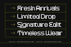 Aoffrist - Geometric Sans Serif Display Product Image 3