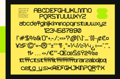 Aoffrist - Geometric Sans Serif Display Product Image 10