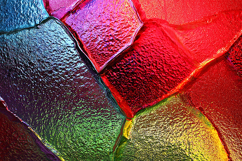 A colorful abstract background with textured glass panels Product Image 1