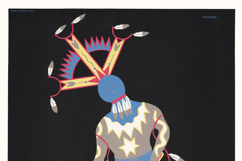 7 Vintage Native American Graphic Posters Restored Images Product Image 3