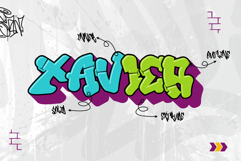 Apex Bound - 3d Layered WIld Graffiti Font Product Image 2