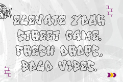 Apex Bound - 3d Layered WIld Graffiti Font Product Image 6