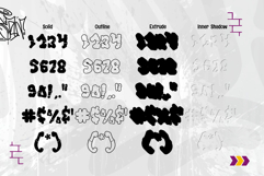 Apex Bound - 3d Layered WIld Graffiti Font Product Image 8