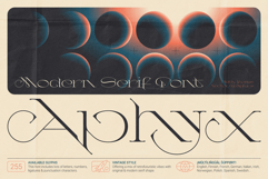 Aphyx - Modern Serif Font Product Image 1