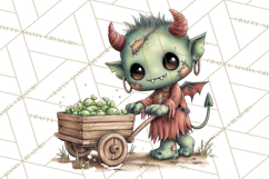 Post-Apocalyptic Halloween Clipart PNG Product Image 3