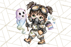 Post-Apocalyptic Halloween Clipart PNG Product Image 2