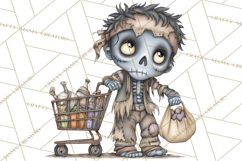 Post-Apocalyptic Halloween Clipart PNG Product Image 4