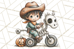 Post-Apocalyptic Halloween Clipart PNG Product Image 5