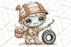 Post-Apocalyptic Halloween Clipart PNG Product Image 3
