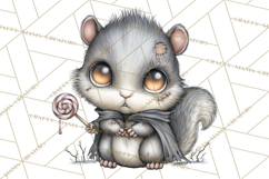 Post-Apocalyptic Halloween Clipart PNG Product Image 3