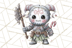 Post-Apocalyptic Halloween Clipart PNG Product Image 5