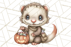 Post-Apocalyptic Halloween Clipart PNG Product Image 3