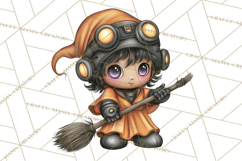 Post-Apocalyptic Halloween Clipart PNG Product Image 5
