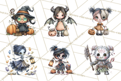 Post-Apocalyptic Halloween Clipart PNG Product Image 7