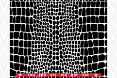 SVG Alligator Skin, Seamless Pattern, Digital clipart Product Image 1