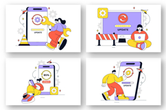 10 App Update Vector Illustration Product Image 2