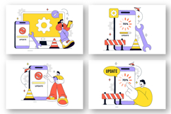 10 App Update Vector Illustration Product Image 3