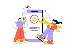 10 App Update Vector Illustration Product Image 4