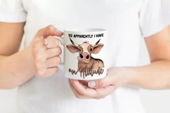 Heifer Sublimation | Funny Cow Print | Funny Quotes PNG Product Image 2