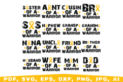 Appendix Cancer Awareness Svg, amber ribbon svg Product Image 6