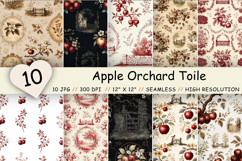 apple orchard toile, harvest toile digital, apple toile scrapbook, toile harvest pattern, apple toile bundle, harvest botanical tile, apple toile digital, harvest scrapbook paper, apple toile watercolor, orchard scrapbook paper, apple toile tile, harvest 