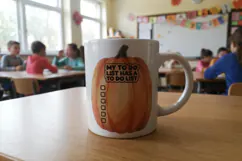 Apple Pumpkin Teacher Humor Sayings Sublimation Product Image 4