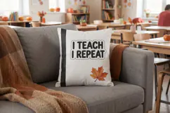Apple Pumpkin Teacher Humor Sayings Sublimation Product Image 10