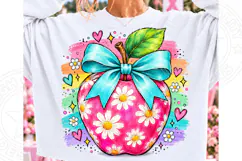 Apple Teacher PNG Coquette School Png Product Image 1