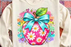 Apple Teacher PNG Coquette School Png Product Image 4
