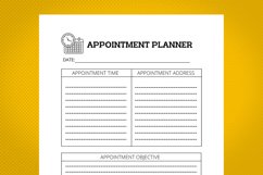 Amazon kdp appointment planner interior for kindle publisher Product Image 2