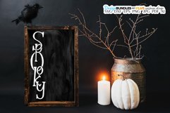 Spooky SVG | Modern Halloween Typography Art Product Image 1