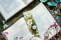 Floral Bookmark, April Bookmark, Daisy Flowers Bookmark, s1 Product Image 3