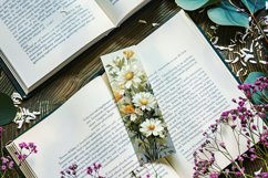 Floral Bookmark, April Bookmark, Daisy Flowers Bookmark, s1 Product Image 4