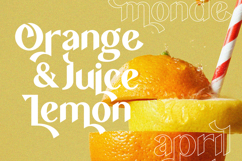 April Monde - Modern Sans Font Product Image 5