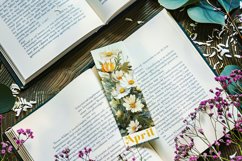 Floral Bookmark, April Bookmark, Daisy Flowers Bookmark, s2 Product Image 5