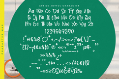 Aprils Joyful - Modern Handbrush Font Product Image 18