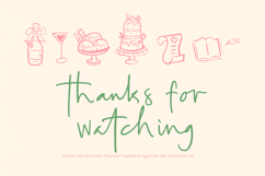 Aprils Pudding - Sweet Handwritten Display Product Image 20