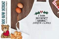 I saw mommy kissing Santa Embroidery design Product Image 2