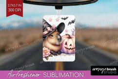 Capybara Halloween Air Freshener PNG Coquette PNG Product Image 1