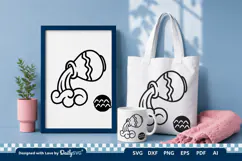 Cute Zodiac Sign SVG | Kawaii Astrology Design Product Image 3