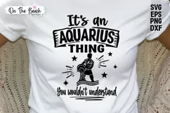 It's An Aquarius Thing SVG Horoscope PNG Astrology Product Image 2