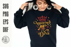 Aquarius Zodiac Sign Svg cut files use for funny Birthday shirts, hoodies, crewnecks, iron-ons, mugs, stickers, card making, pillows, sweatshirts and more. 