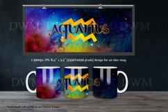 Aquarius - Zodiac Sign 11oz &amp; 15oz Mug Sublimation, design 1 Product Image 2