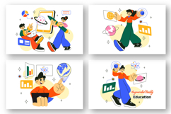 10 Augmented Reality Education Illustration Product Image 3