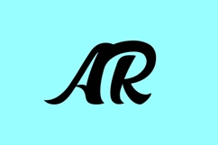 AR Logo Design Product Image 1