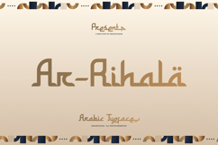 Ar Rihala | Arabic Typeface Product Image 1