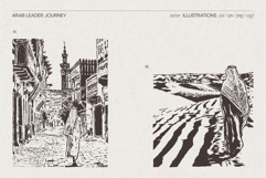 Arab Leader Journey Sketches Product Image 5